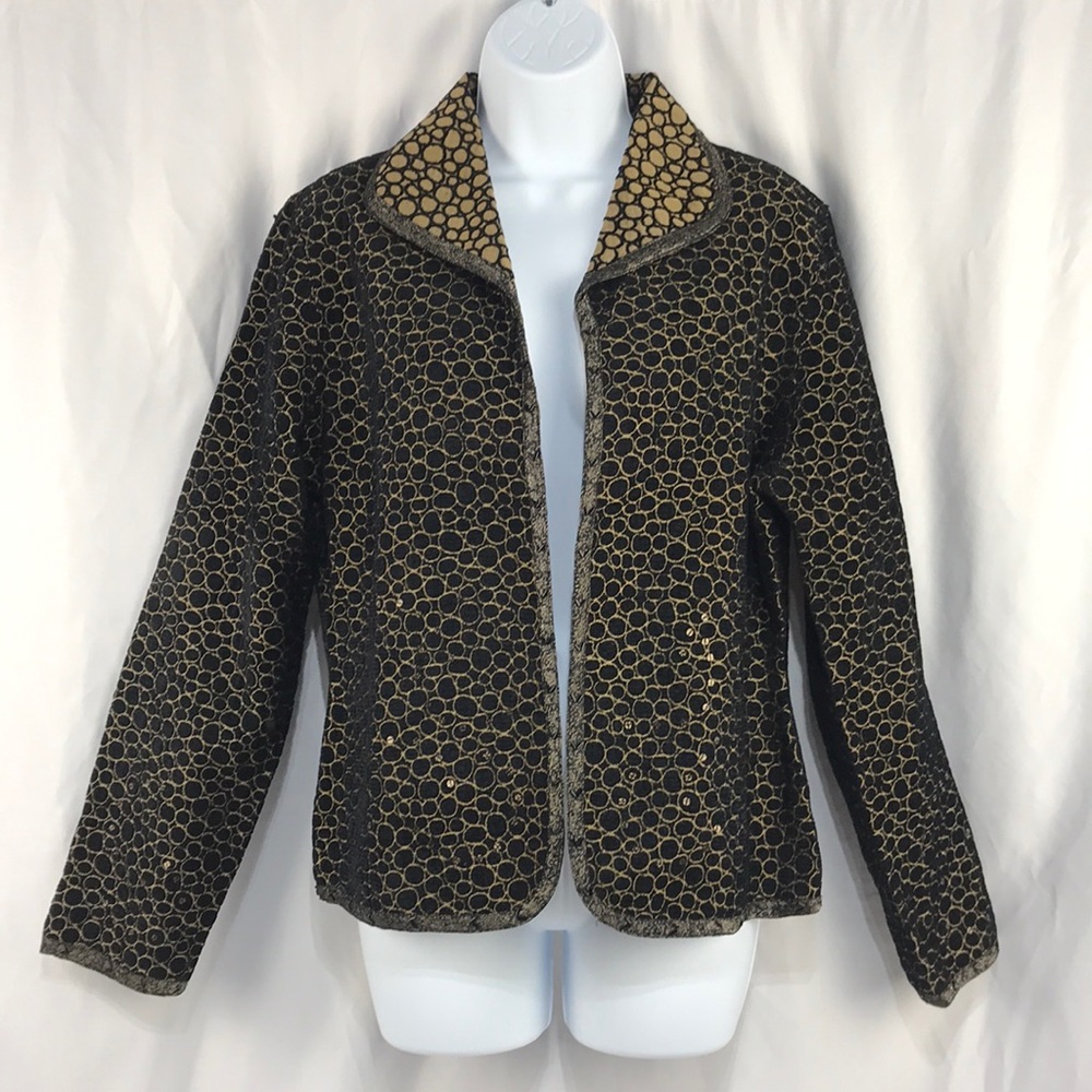 Yak Magic Open Front Jacket Size L